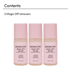 Dashing Diva Magic Off+ remover wooden sticks for smooth removal