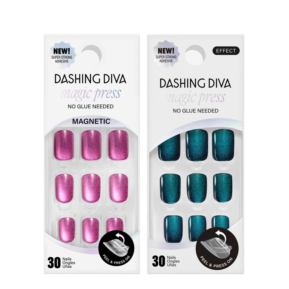 Dashing Diva Magic Press included nail file helps shape nails