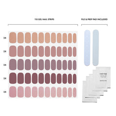 Dashing Diva prep pads included for clean, oil-free nails.