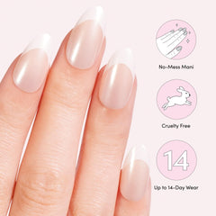 Dashing Diva Nailbliss salon-gloss finish highlights durable, chip-resistant wear