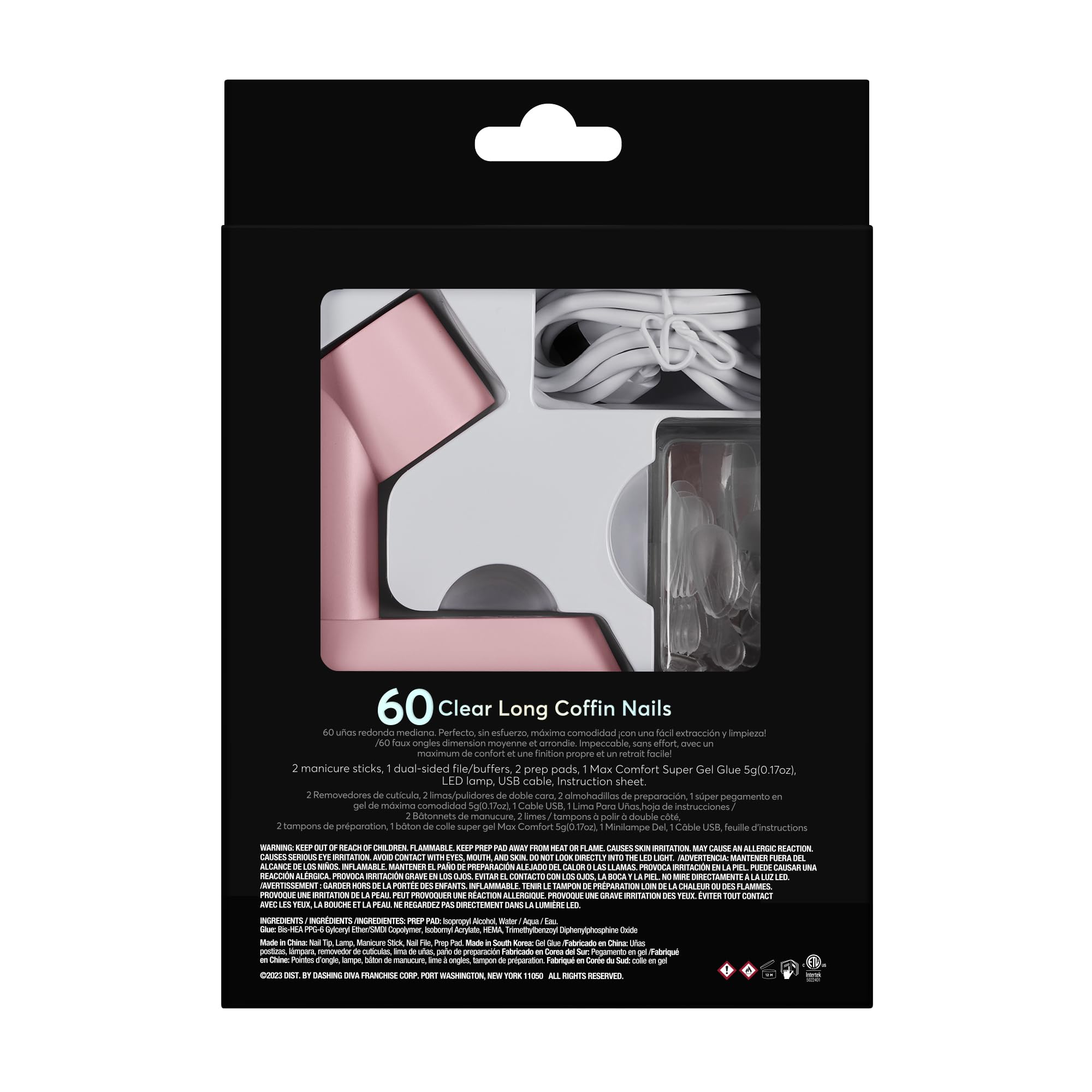 No soak removal with Magic Off for easy gentle changes