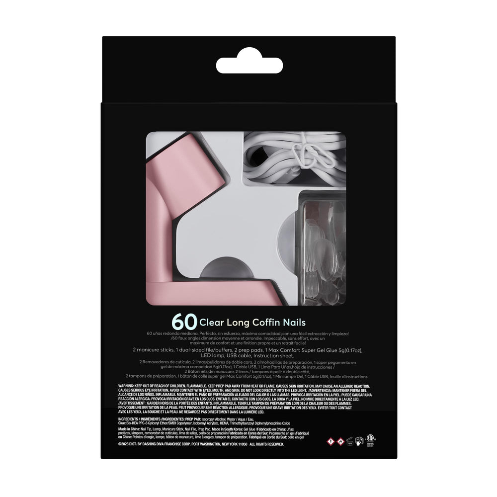No soak removal with Magic Off for easy gentle changes