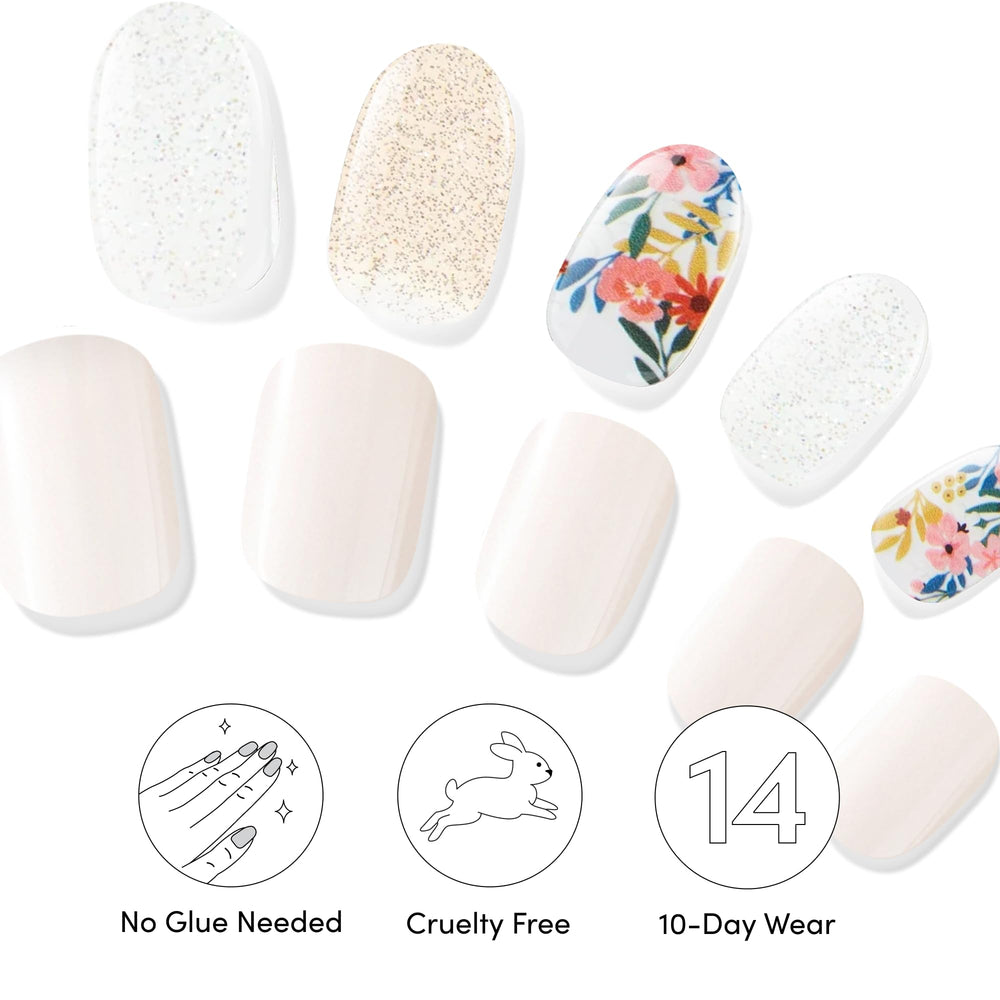Dashing Diva gel strips require no UV light for drying