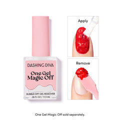 Dashing Diva LED lamp setup showing curing step for longer-lasting shine