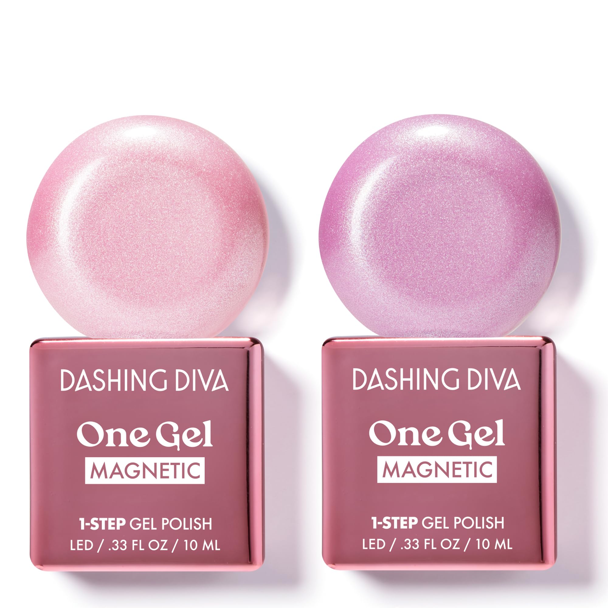 Dashing Diva One Gel Moment bottle closeup for long-lasting shine.