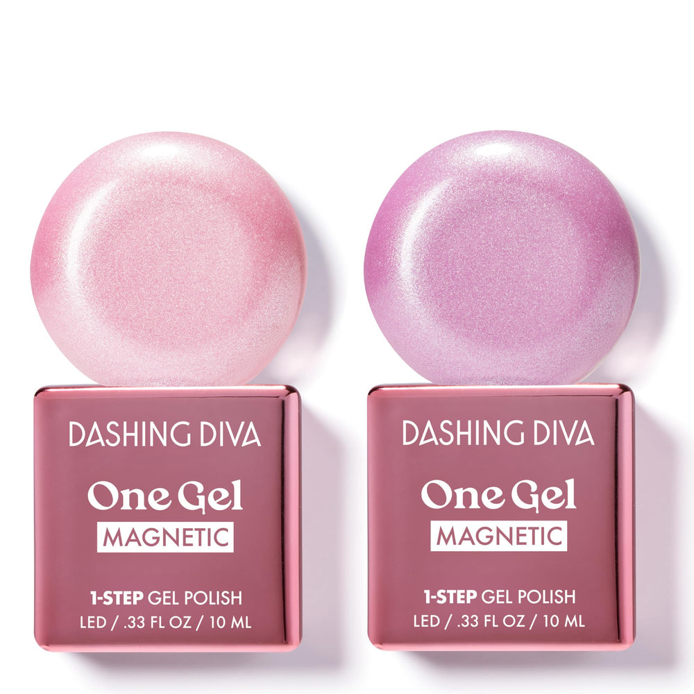 Dashing Diva One Gel Moment bottle closeup for long-lasting shine.