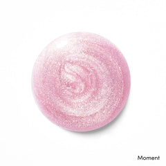 Dashing Diva shine finish on nails after one-step application.