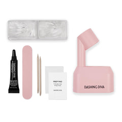 Soft gel nail tips from Dashing Diva provide comfortable adhesion