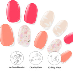 Vivids collection two sets opened, ready for at-home manicure