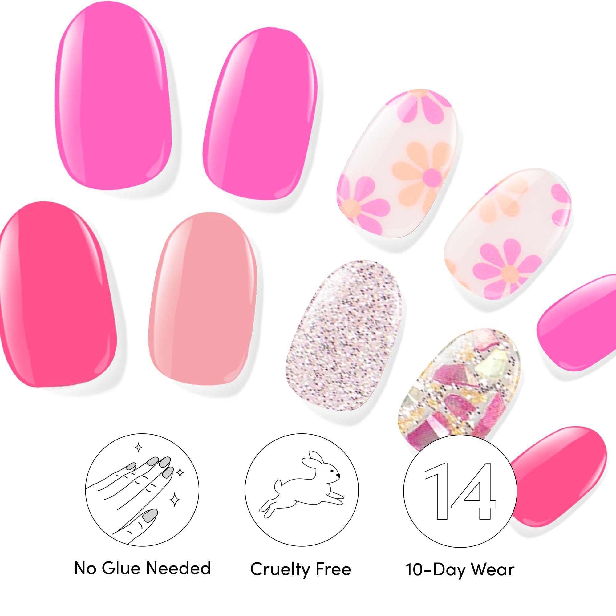 Dashing Diva chip-resistant claim highlights long-lasting shine without chips.