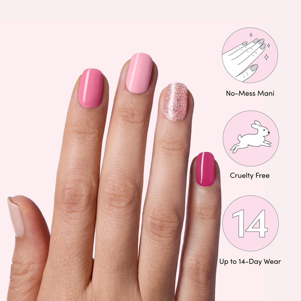 Dashing Diva vegan, cruelty-free, 21-free formula for mindful manicures
