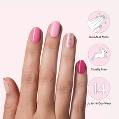 Dashing Diva vegan, cruelty-free, 21-free formula for mindful manicures