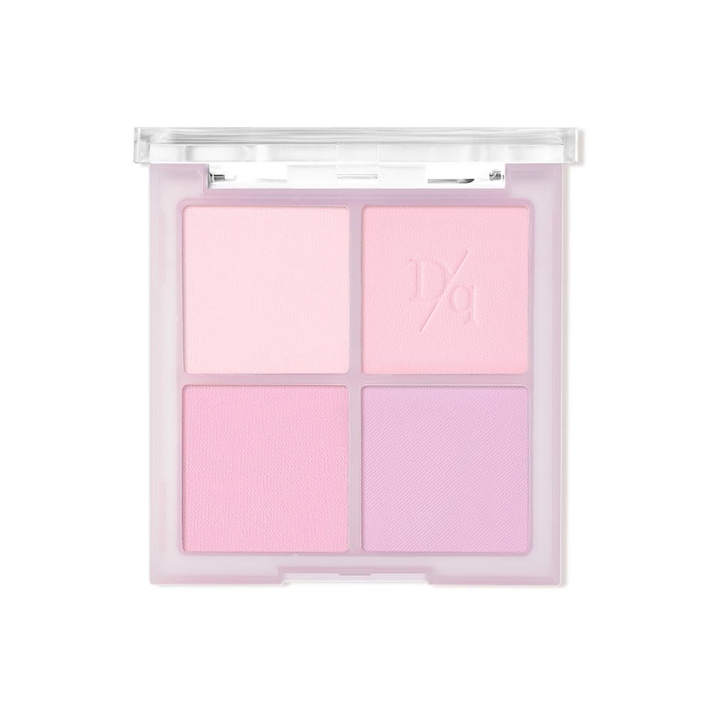 Dasique Blending Mood Cheek 02 application with brush provides smooth color payoff.