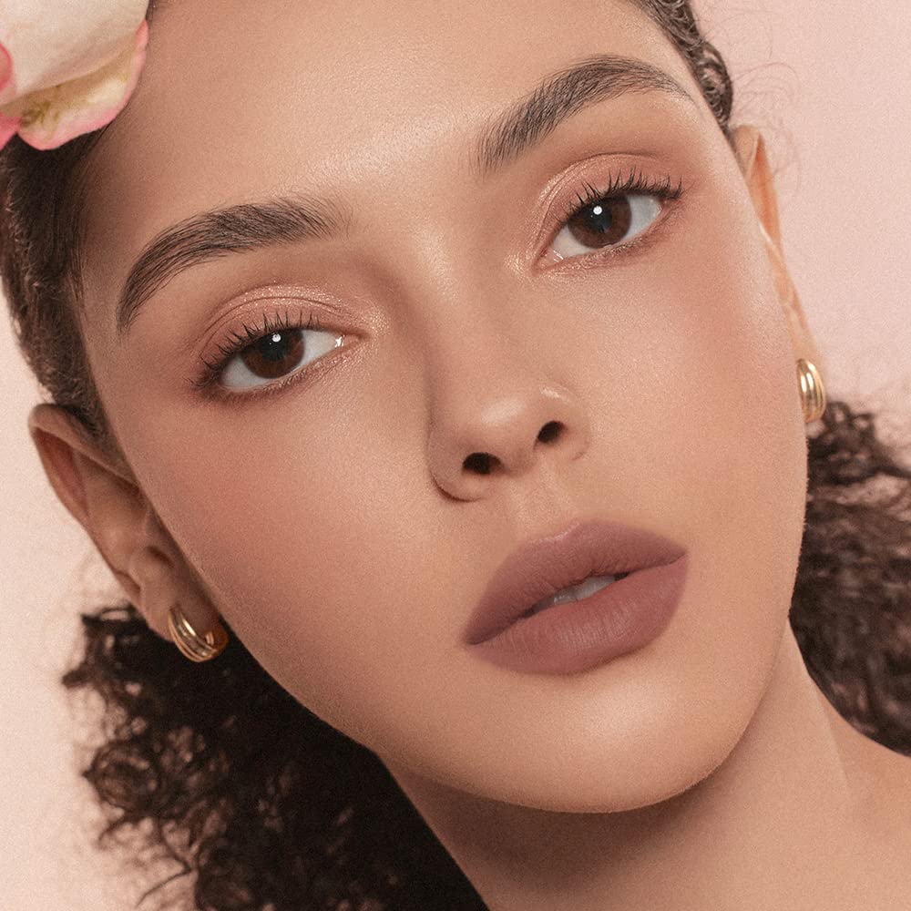 dasique Cream De Rose Tint swatches reveal velvet matte finish and buildable color