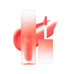 dasique Juicy Dewy Tint Coral Fizz bottle shows luminous moisture.