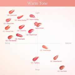 dasique Juicy Dewy Tint Berry Mochi vegan-friendly, cruelty-free lip color option