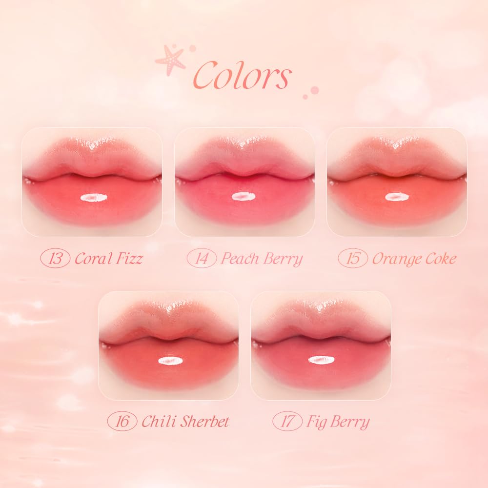Lip swatch on finger shows color payoff and glide