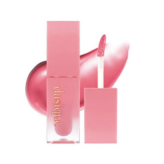 dasique Juicy Dewy Tint Sweety Pink bottle close-up, vibrant color and dewy shine.