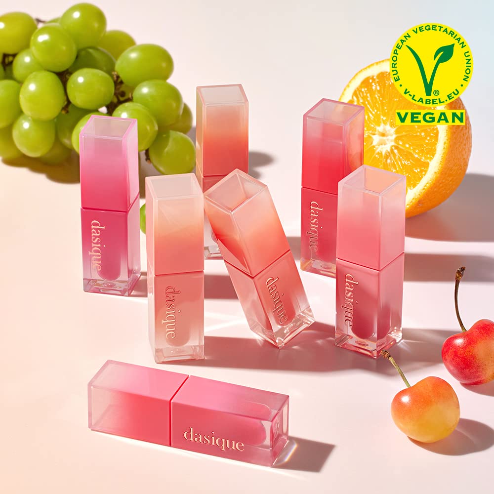 Texture closeup emphasizes hydrating oils for fuller-looking lips.