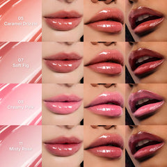Dasique lip gloss applicator provides precise, buildable color with a comfortable grip.
