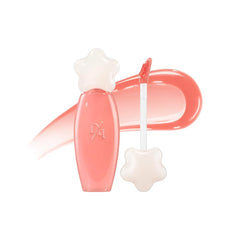 Dasique Pure Water Lip Gloss #03 Honey Peach bottle delivers a dewy shine.
