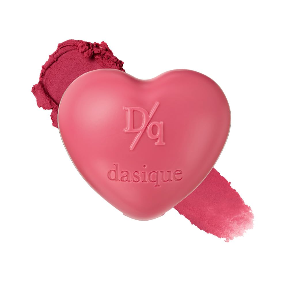 dasique Souffle Color Pot 14 Coldest Plum open compact with built-in brush for easy touch-ups