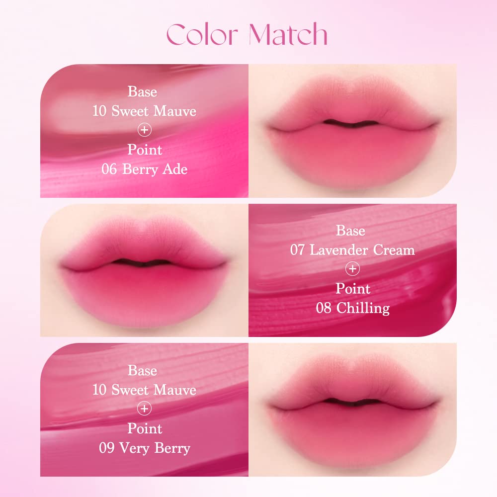 dasique Water Blur Tint 09 Very Berry detail, vibrant shade for everyday wear
