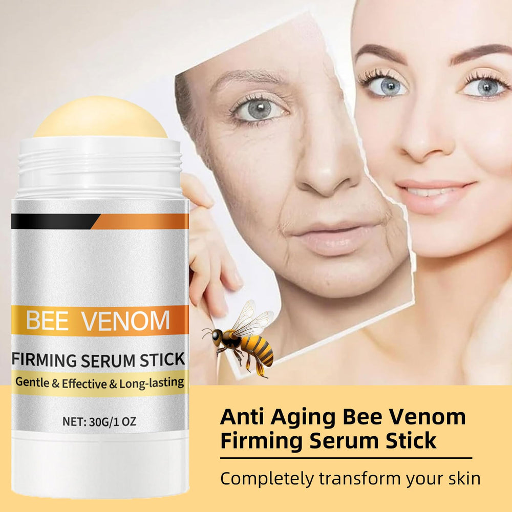DASIUIP Bee Venom Serum Stick being applied to targeted areas for lift