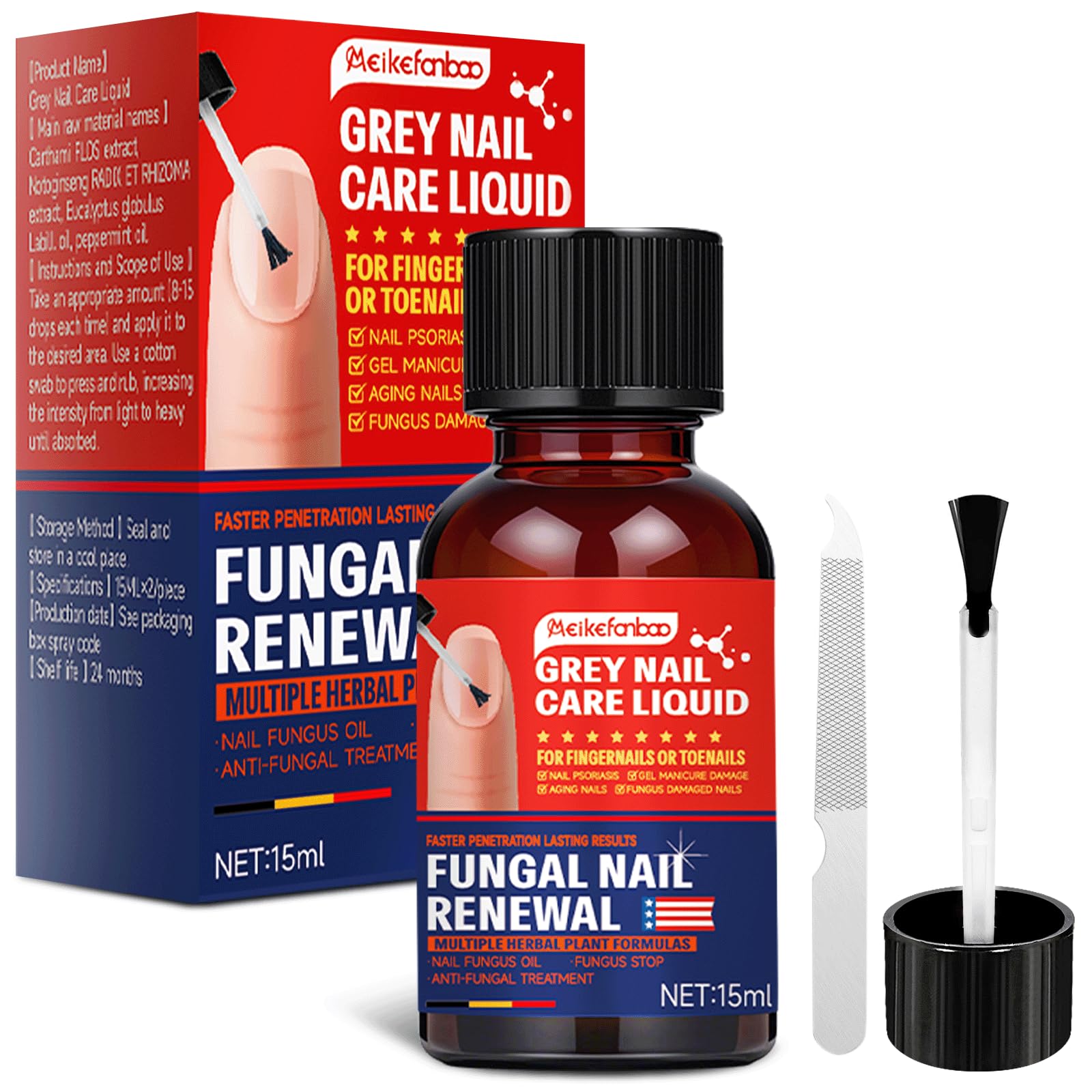 Datunsu hydrated nails with a healthy glow after regular use.