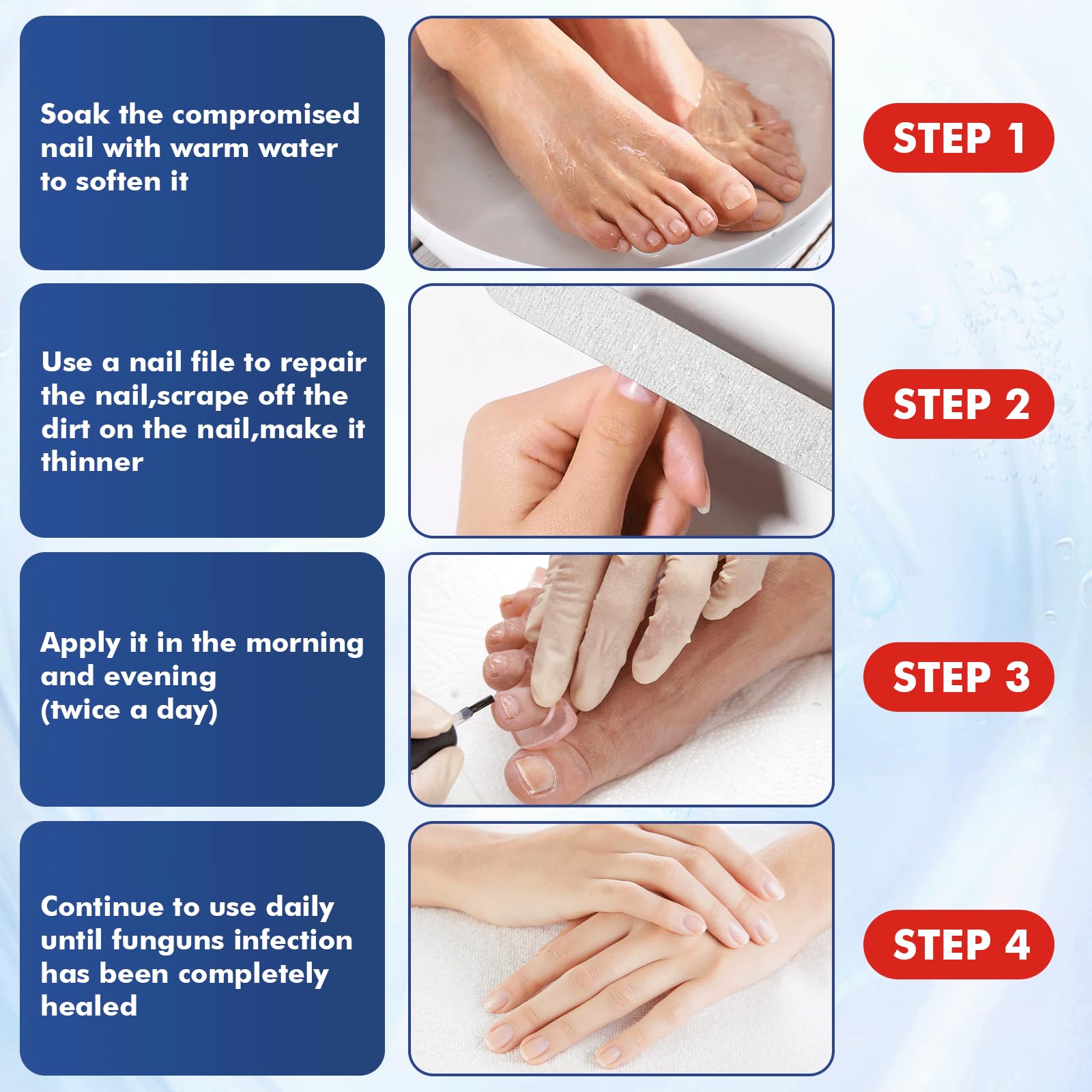 Datunsu nail-file smoothing action promotes even nail texture.