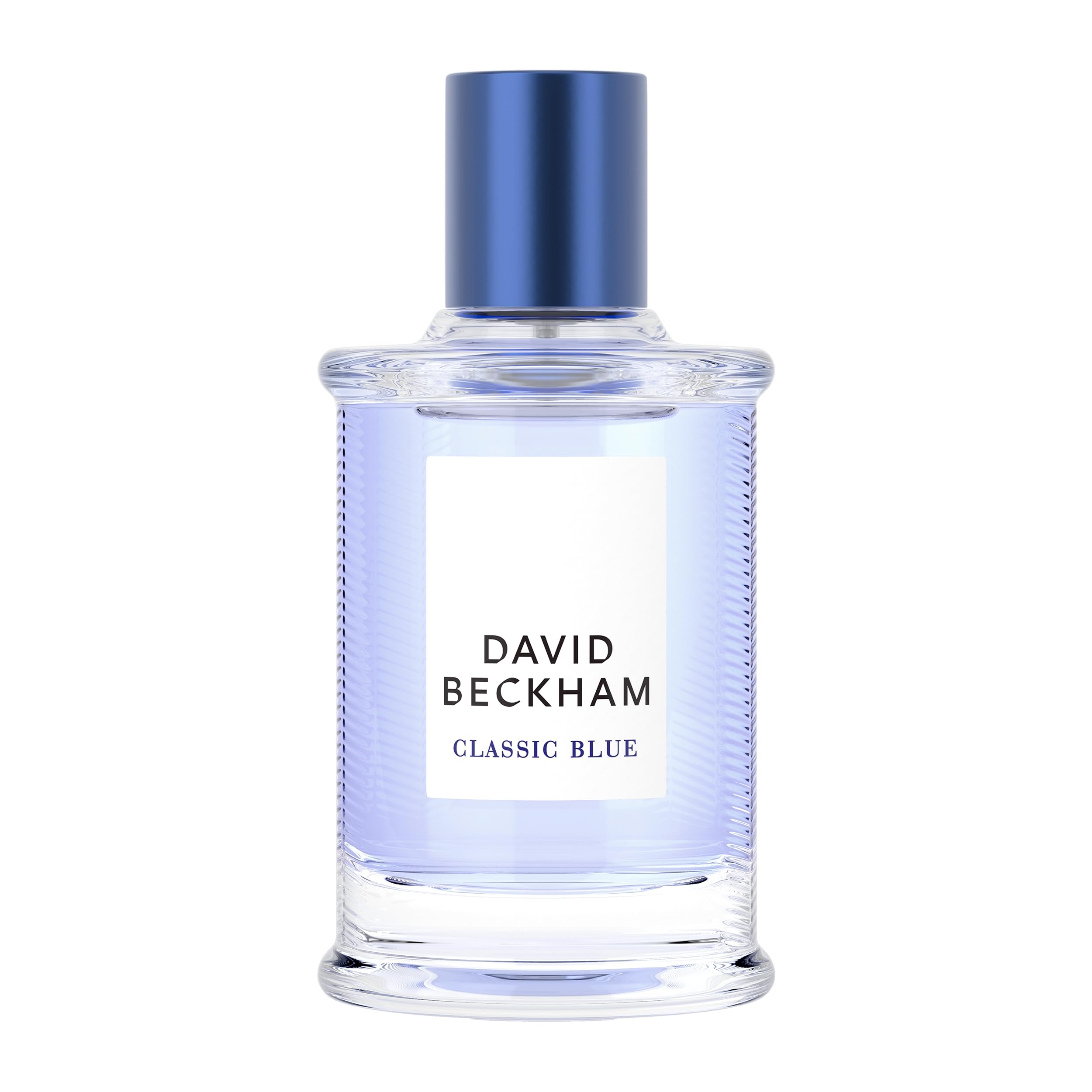 David Beckham Classic Blue bottle front view for everyday confidence.
