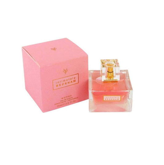 David Beckham Intimately Beckham women's spray bottle for daily wear with white florals and bergamot.