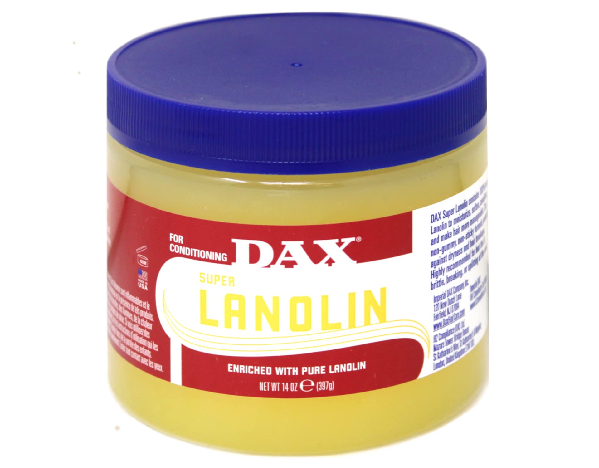 DAX unscented gel formula conditions hair without fragrance.