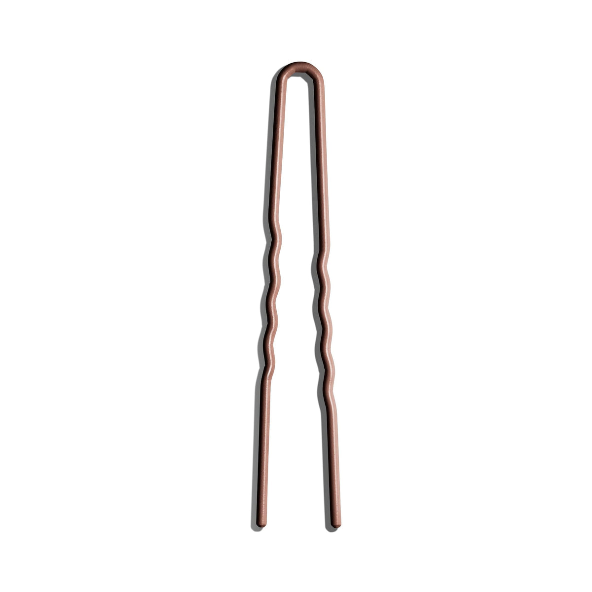 Day Rate Beauty Petite Power Pin front view in fawn shows secure buns