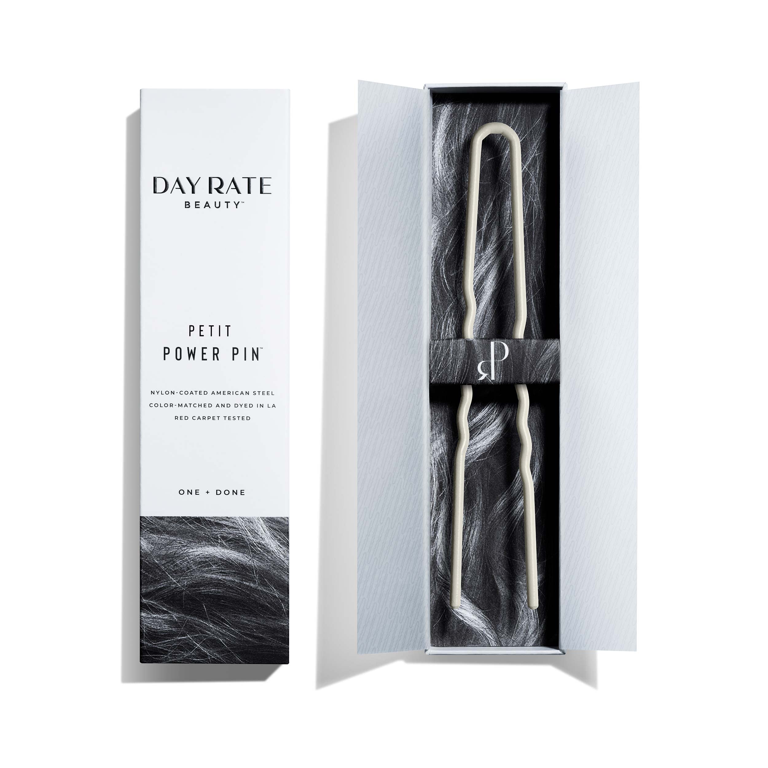 Day Rate Beauty Petite Power Pin nylon-coated finish reduces snag and adds durability