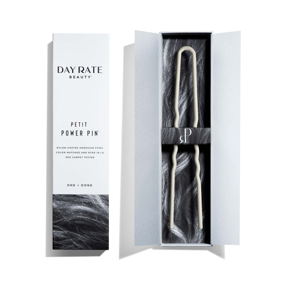 Day Rate Beauty Petite Power Pin nylon-coated finish reduces snag and adds durability