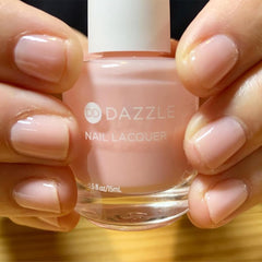 Dazzle Dry Livin' La Vida Yoga close-up swatch highlights diamond dust shimmer