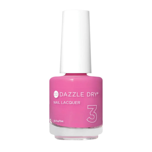 Dazzle Dry Cherry Parfait bottle close-up showing quick long-lasting color