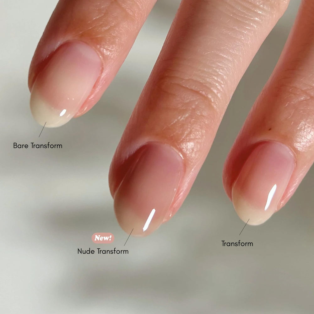 Dazzle Dry four-step system guide with fast-drying results.