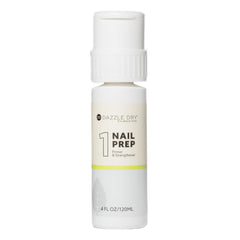 Dazzle Dry Step 1 Nail Prep bottle primes nails for clean base