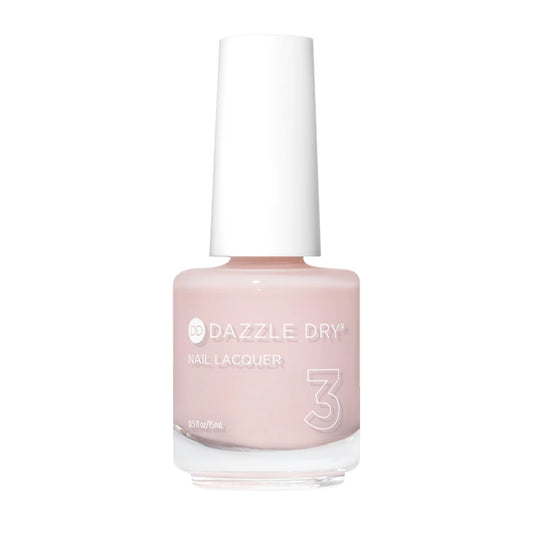 Dazzle Dry Truth nail lacquer pale pink for quick-dry, long-lasting finish.