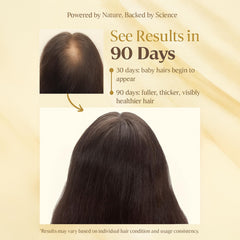 D'Cherlane Hair Growth Oil coconut oil drop adds lightweight hydration