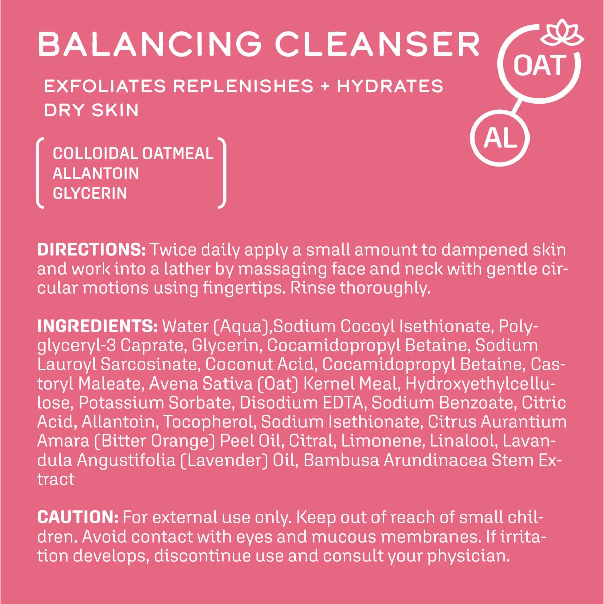 Soft, hydrated skin after using DCL Balancing Cleanser.