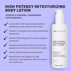 DCL Skincare rich emollient lotion suggesting deep hydration for dry skin