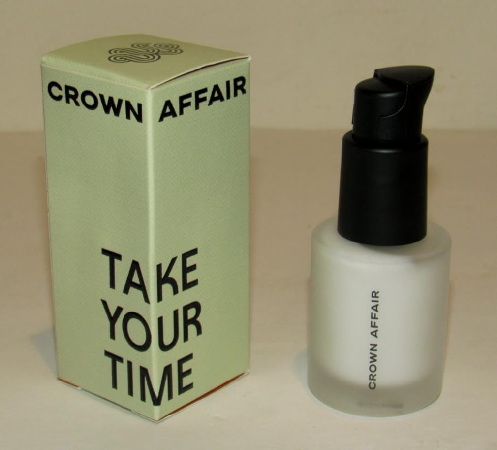 DCV Crown Affair Take Your Time Leave-In Conditioner mini travel bottle pour for on-the-go hydration