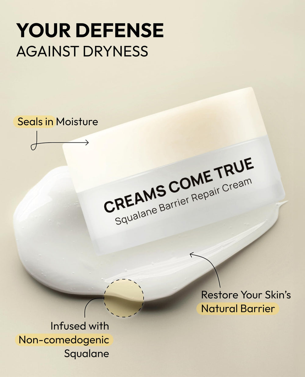 De:maf 3-step routine overview shows simple daily skincare for sensitive skin.