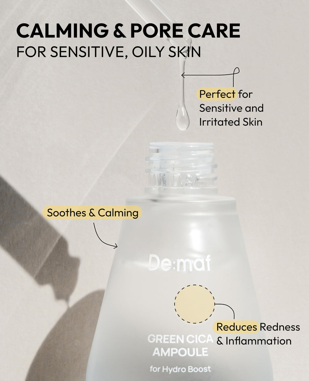 De:maf Travel-size skincare kit positioned for busy schedules and trips.