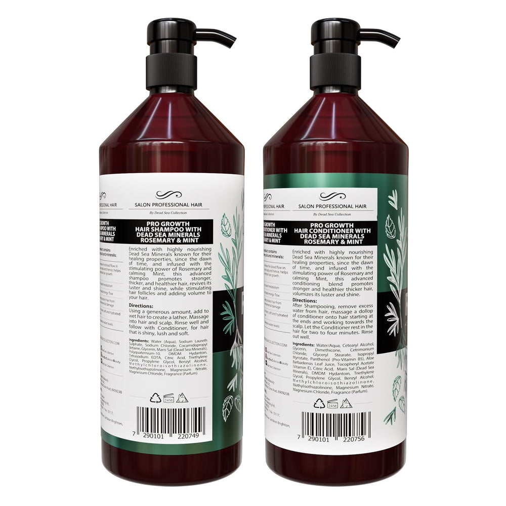 Dead Sea Collection easy daily routine with pump application.