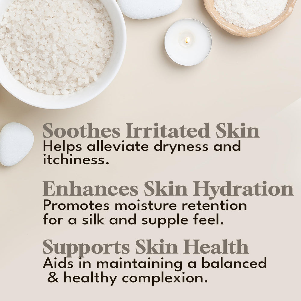 Unscented Dead Sea Warehouse salts ideal for sensitive skin routines