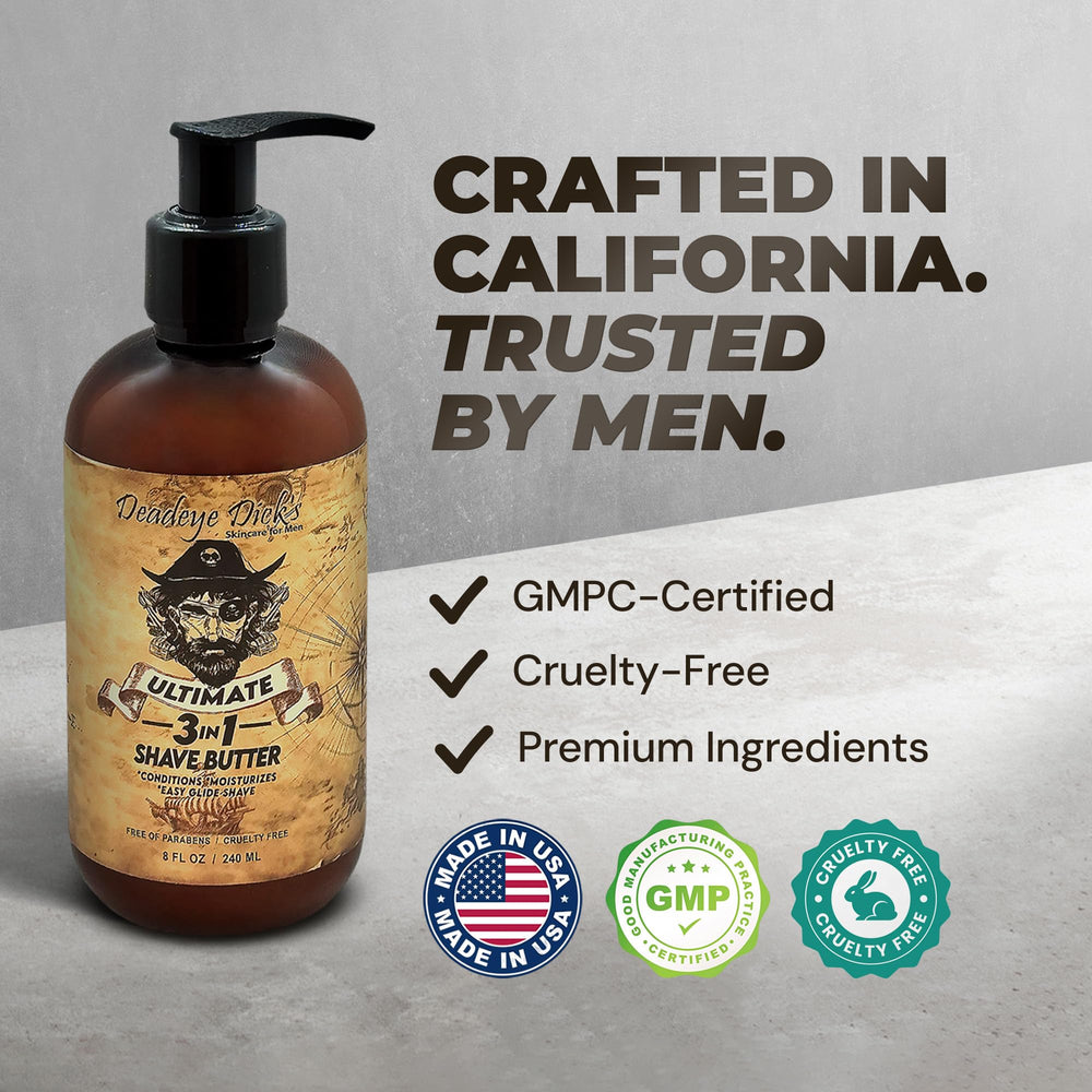 Deadeye Dick's 3-in-1 is made in the USA, Southern California